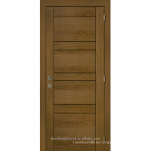 Diseños a ras de madera de la puerta principal de madera